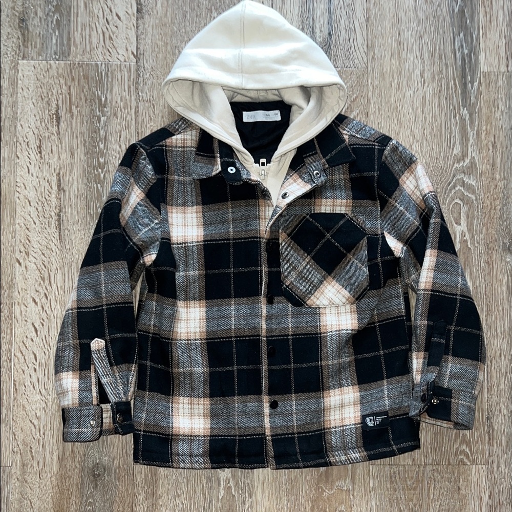 Zara Black Quilted Jacket
